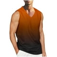 thumbnail image 1 of Hombres Casual Moda Sólido Cuello en V Deportes sin Mangas, 1 of 4