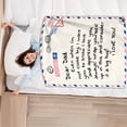 thumbnail image 1 of Daisyyozoid Deals Envelope Blanket Thickened Flannel Custom Printed Lunch Break Warm Blanket, 1 of 5