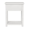 thumbnail image 3 of Home Square Wood Accent Table in Matte White - Set of 2, 3 of 11