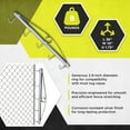 thumbnail image 3 of Field Tuff 36 Inch Long Chain Link Fence Stretcher with 5 Hook Design, Silver, 3 of 10