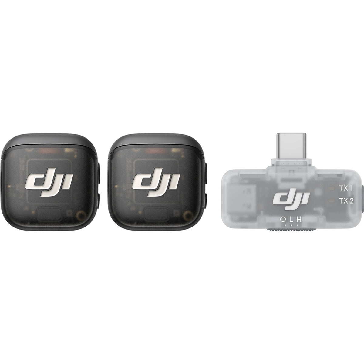 DJI Mic 3 2-Person Compact 2.4GHz Wireless Microphone System for Mobile Devices