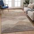 thumbnail image 6 of Addison Rugs Mayfield Premium Machine Washable Transitional Stripes Mocha Rectangle Rug, 10' x 14', 6 of 6