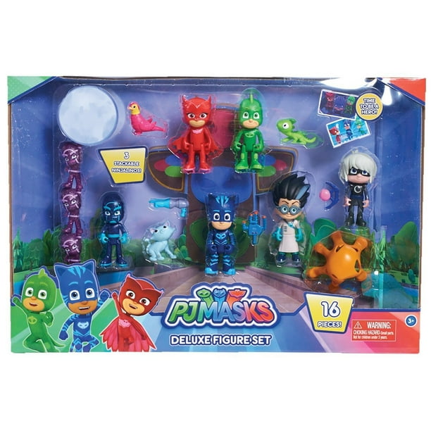 Just Play PJ Masks Deluxe Figure Set Toy Figure (Includes Ninjalinos