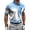 L, variant on Alkepwun Mens Tops Color-Block Print Golf Short Sleeve Collared Dry Fit Athletic Sport Shirt Lightweight Breathable Stretchy Casual Tee