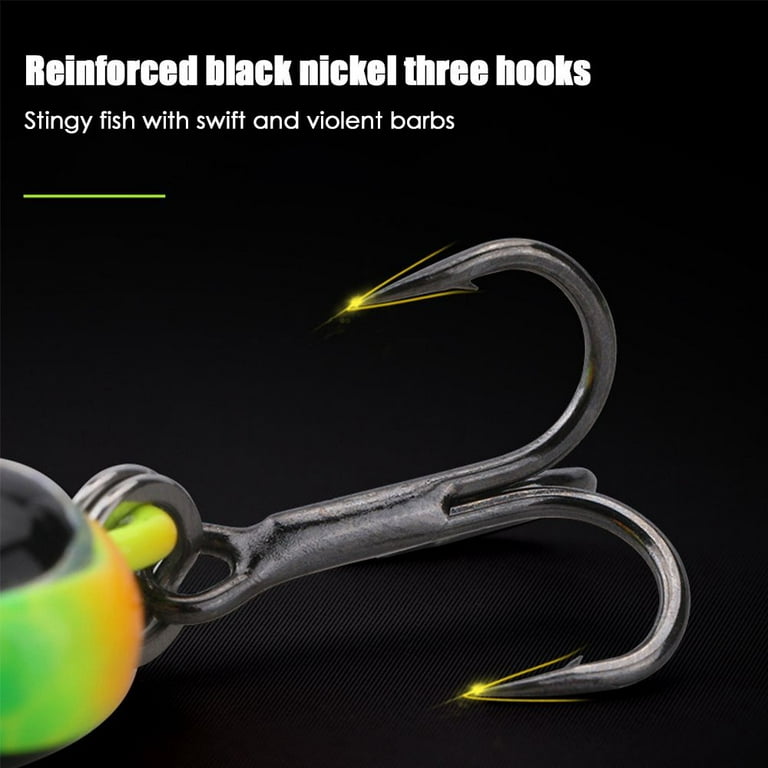 Bass Spinner Tackle Rotate Vibration Spoon Metal Metal Fishing Bait Treble  Hook Wobblers Crankbaits VIB Lure COLOR E 