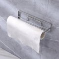 thumbnail image 4 of Soporte para papel de cocina Soledad estante de almacenamiento colgante para baño Acero inoxidable, 4 of 10