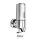 thumbnail image 4 of Dispensador de jabón Naiovety acero inoxidable montaje en pared 500ml accesorios de baño Plata, 4 of 6