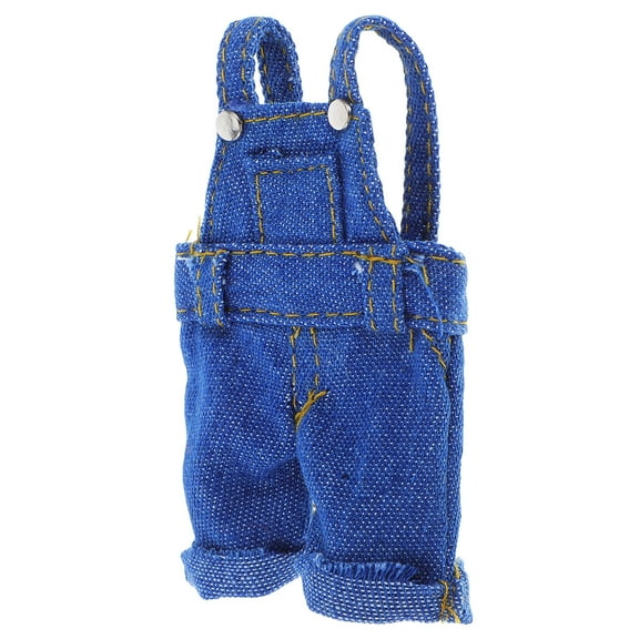 Plush Bear Doll Overalls for Stuffed Animals Cute Toy Clothing Outfit for Kids Dress Up Costume Replacement Set