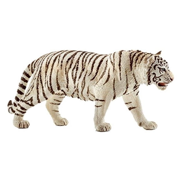 14731 Tiger Figurine, White