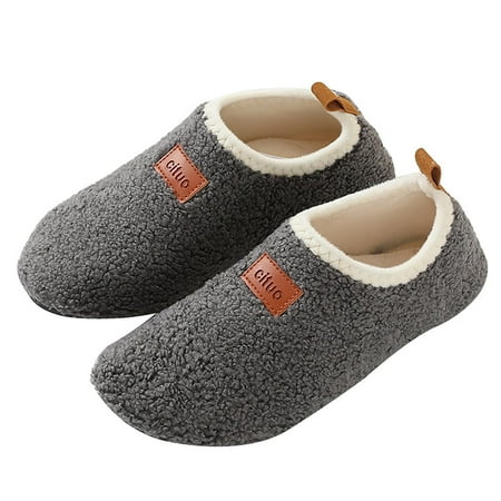 

Goxfaca Sock Shoes | Lightweight and Breathable Winter Sock Slippers | Unisex Adult Rubber Sole Slippers Slip-on Indoor and Outdoor