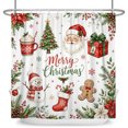 thumbnail image 6 of Tchckioa Cute Cartoon Shower Curtain for Bathroom,Waterproof Hooks Bath Curtain,72x72, 6 of 6