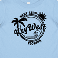 thumbnail image 4 of Inktastic Next Stop Key West, Florida Boys or Girls Baby T-Shirt, 4 of 5