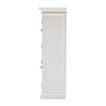 thumbnail image 4 of Classic White Two Level Storage Cabinet, 4 of 5