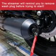 thumbnail image 2 of Motorcycle & Dirt Bike Exhaust Wash Plugs, 0.6"-1.5" Adjustable Rubber Silencer Plugs with Remove-Before-Flight Keychain Tags, for Motocross Vehicle Cleaning, Maintenance and, 2 of 6