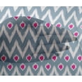thumbnail image 4 of oneOone Viscose Chiffon Fabric Chevron Ikat Print Sewing Fabric BTY 42 Inch Wide, 4 of 4