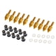thumbnail image 5 of 10 piezas de parabrisas universales con tornillos y tuercas M5 para motocicleta Oro, 5 of 8