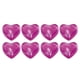 thumbnail image 2 of 10 bolsas de decoración de uñas con cambio de luz, resina exquisita para mujer, decoración de uñas en forma de corazón para salón, 2 of 8