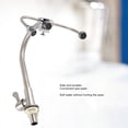 thumbnail image 3 of Eye Flush Kit, G1/2 Dual Use Stainless Steel Rotatable Nozzle Faucet Mounted Eyewash Station  for Industry, 3 of 8