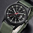 thumbnail image 4 of Fsqjgq Mens Watches with Nylon Expansion Band Luminous Pointer Digital Analog Watch Quartz Wrist Watches B, 4 of 7