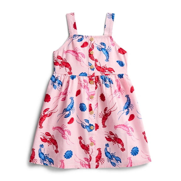 Parker Rose Girls' Sleeveless Print Cotton Dress, Sizes 4-18