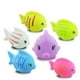 thumbnail image 4 of BRIGHTFUFU 6 uds animales divertidos juguete flotante vinilo agua peces juguetes de baño para bebé infantil hora del baño, 4 of 7