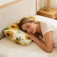 thumbnail image 1 of EGNMCR Pillow Covers, Pillowcase,Throw Pillow Covers Ear-piercing Pillow Slow Pillow Core -shaped Ear Pillow Side-sleeping Ear-piercing Support Pillow. Polyester cotton pi llow, 1 of 6
