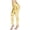 Yellow, variant on Women'S Stretch Slim Bright Leggings Pure Color For Alluring Comfort And Style