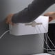 thumbnail image 4 of Caja organizadora de cables con tapa, caja organizadora de cables grande para montaje en pared, caja organizadora de cables, soporte para cables de escritorio, 4 of 6