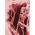 thumbnail image 1 of Ahgly Company Indoor Rectangle Patterned Cranberry Red Area Rugs, 7' x 10', 1 of 6