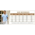 thumbnail image 6 of Coshow Men's Short Sleeeve Shirts Casual Button Down Linen Textured Shirt Summer Beach Shirts, 6 of 6