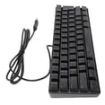 thumbnail image 1 of Teclado Mecánico Con Cable De 61 Teclas, Teclado Para Juegos Retroiluminado 60% RGB, Teclado De Computadora Compacto Ergonómico Para Trabajo Y Juegos, 1 of 7