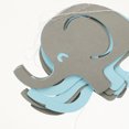 thumbnail image 3 of HEALEEP 2Jgo De Baby Shower Y Cumpleaños Con Banner Azul Colgante De Elefante, 3 of 8