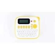 UBICON Yellow Desktop Tape Label Maker Machine for Organizing Home and Office