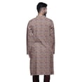 thumbnail image 5 of Atasi Indian Long Kurta For Mens Summer Wear Cotton Poplin Wedding Kurta Shirt, 5 of 7