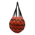 thumbnail image 2 of Sac en Filet de Basketball / Sac en Filet de Football / Sac de Rangement pour Entraînement Sportif / Polyester Durable / Fermeture à Cordon / Léger et Portable / s'Adapte à Plusieurs Ballons / Taille 58cm / 1 Pack / Équipement Athlétique, 2 of 5