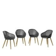 thumbnail image 5 of Amazonia 7 Piece Oval Patio Dining Set W/Black Plastic Chairs, 5 of 9