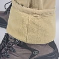 thumbnail image 3 of Qarigey Pantalón casual de poliéster para hombre con amplio espacio de bolsillo Actividades al aire libre Pantalón cálido de invierno Prendas para la parte inferior del cuerpo Verde XL, 3 of 6
