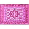 thumbnail image 1 of Ahgly Company Indoor Rectangle Medallion Pink Traditional Area Rugs, 4' x 6', 1 of 4