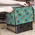 thumbnail image 7 of Daiia Cute Animals Pattern 2 slice Toaster Cover, Toaster Appliance Dust-proof Cover For Kitchen Small Appliance Dust Cover and Fingerprint Protection, 7 of 7