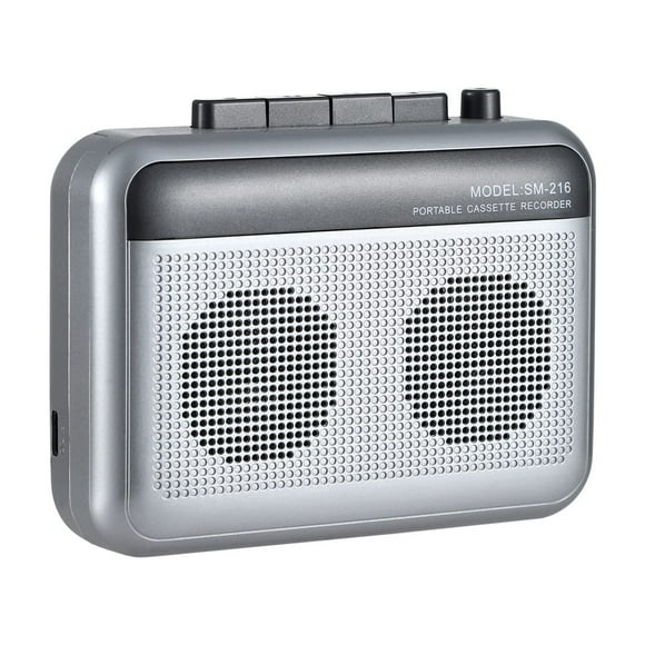 Reproductor de casetes y grabador FIOLEES Bluetooth con transmisor