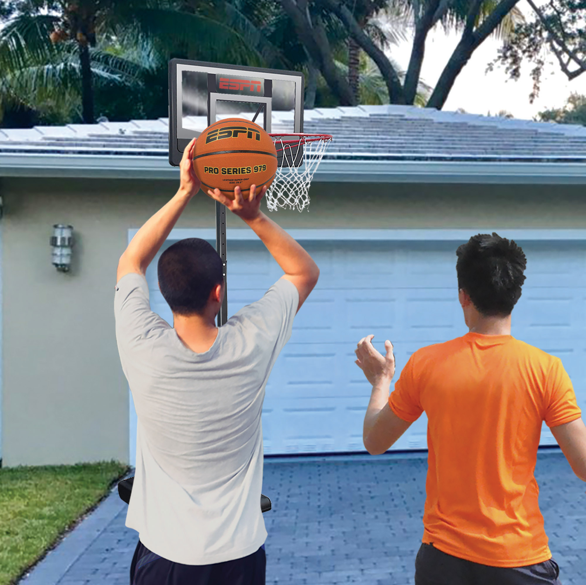 ESPN 979 Leather Basketball 29.5"