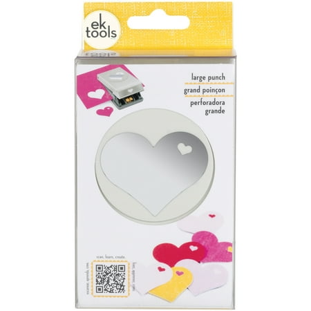Heart Pouch - EK Success Large Punch Heart In Heart, 2