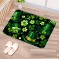 thumbnail image 5 of Saint Patrick's Day Non-Slip Polyester Bath Rug, Machine Washable Area Rugs for Bathroom and Chair Rug, 5 of 6