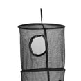 thumbnail image 3 of Estante de Secado de Hierbas, Transpirable 3 Capas, Se la la adaptaciónción al Brote, Alimentos, Té, Secas, Plantas Hidropónicas Negro shamjiam Colgante de secado de hierbas, 3 of 8