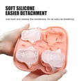 thumbnail image 4 of 4 Grid Penguin Shape DIY Ice Cube Tray with Removable Lids Easy Cleaning Mould for Mojitos Popsicles Infused Mint, 4 of 6