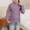 Purple, variant on Girls Fleece Long Sleeve Shirts Mock Neck Pullover Sweater Solid Color Warm T-Shirts Fall Basic Tees Tops 4-16 Years