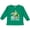 Kelly Green, variant on Inktastic Buon Natale Cute Santa and Christmas Tree Boys or Girls Long Sleeve Toddler T-Shirt