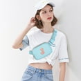 thumbnail image 4 of DAKIMOE Fanny Packs Purse Crossbody Belt Bag Waist Packs with Letter 4 5 6 7 8 9 10 11 12 13 Year Old Personalized Birthday Gift for Christmas Teens Sister Her, 4 of 7