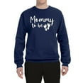 thumbnail image 2 of Wild Bobby, Mommy to Be Pregnancy Reveal Gift Parents to Be, Pop Culture, Unisex Crewneck Graphic Sweatshirt, Navy, 3X-Large, 2 of 3