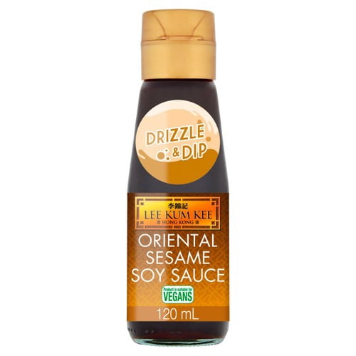 Lee Kum Kee Oriental Sesame Soy 120ml, British Import (Pack of 2)